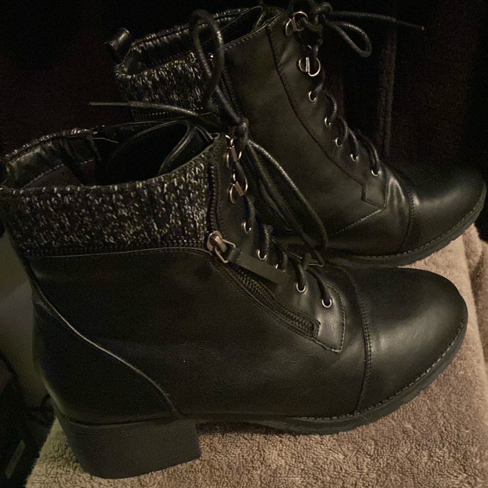 Cloudwalkers Sz 12 Rita Black Ankleboot